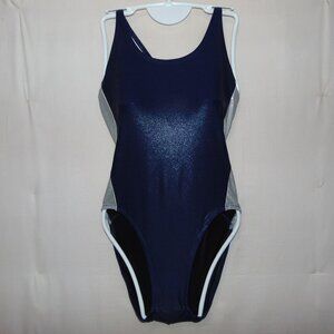 SS Blue and Silver Swimsuit 32